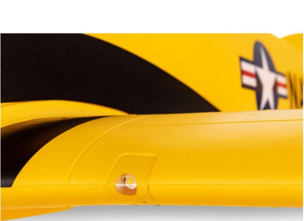 EFL013550 T-28 TROJAN 2,0m Carbon-Z Gelb BNF